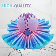 🎁 Cogwheel ball - Steampunk whirlwind fidget (osłona koła zębatego)🔥