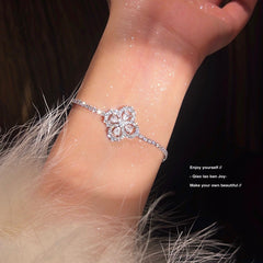 Náramek čtyřlístek (přináší štěstí a štěstí🍀